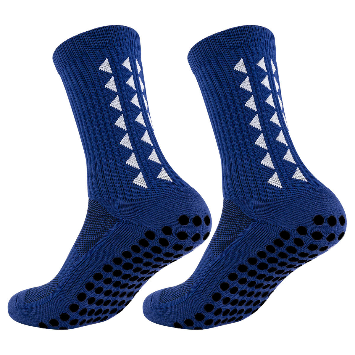 Chaussettes grip antidérapantes PORTEUNDER bleues